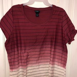 ombré tye dye shirt